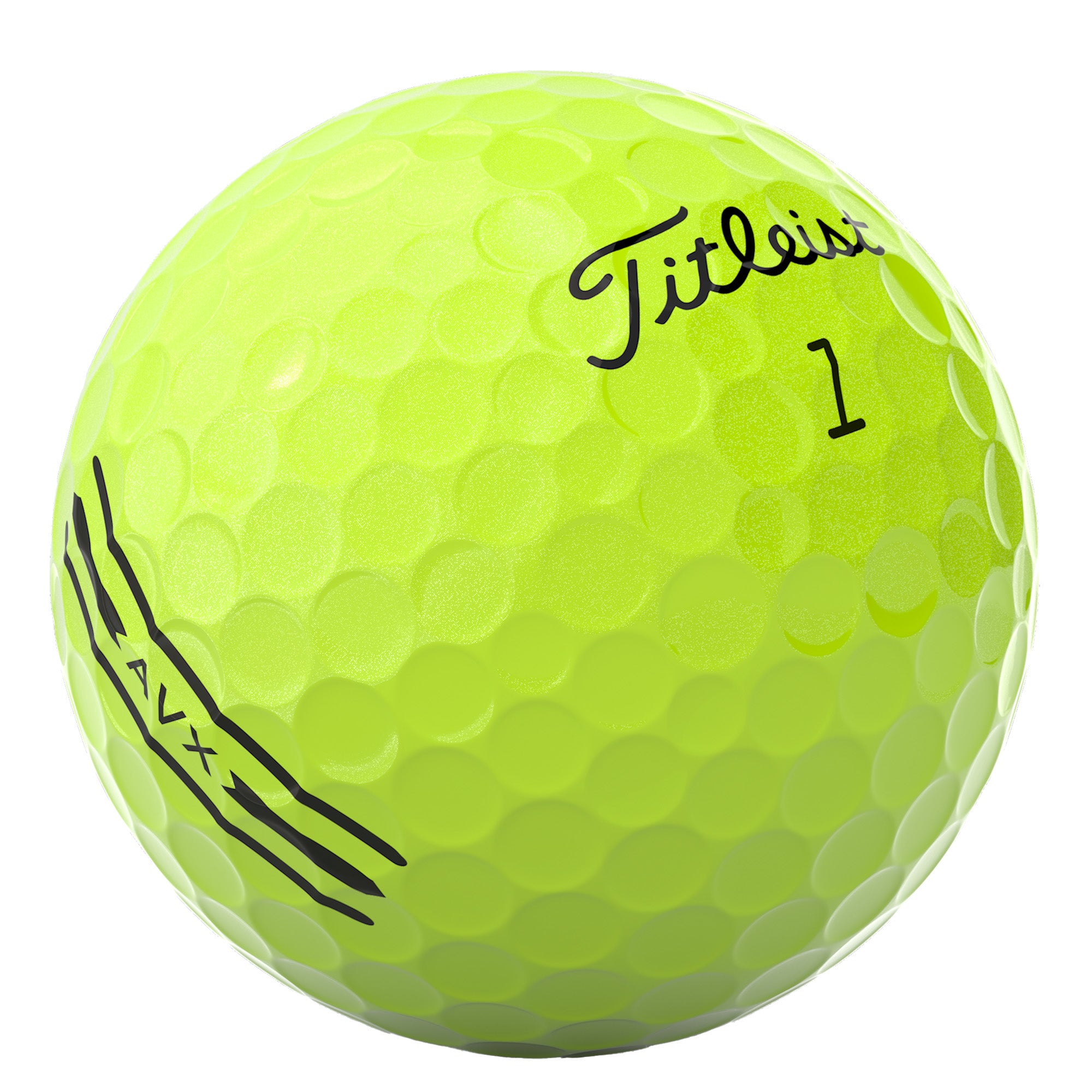 Titleist AVX Yellow - Buy 3 DZ Get 1 DZ - Custom Text Imprint