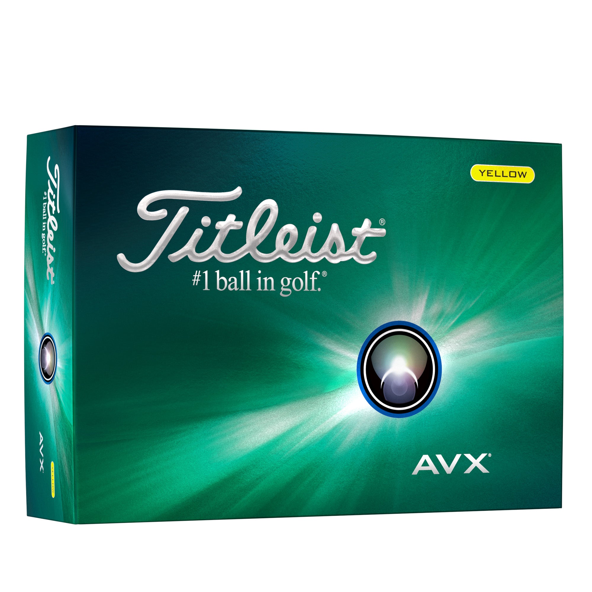 Titleist AVX Yellow - Buy 3 DZ Get 1 DZ - Custom Text Imprint