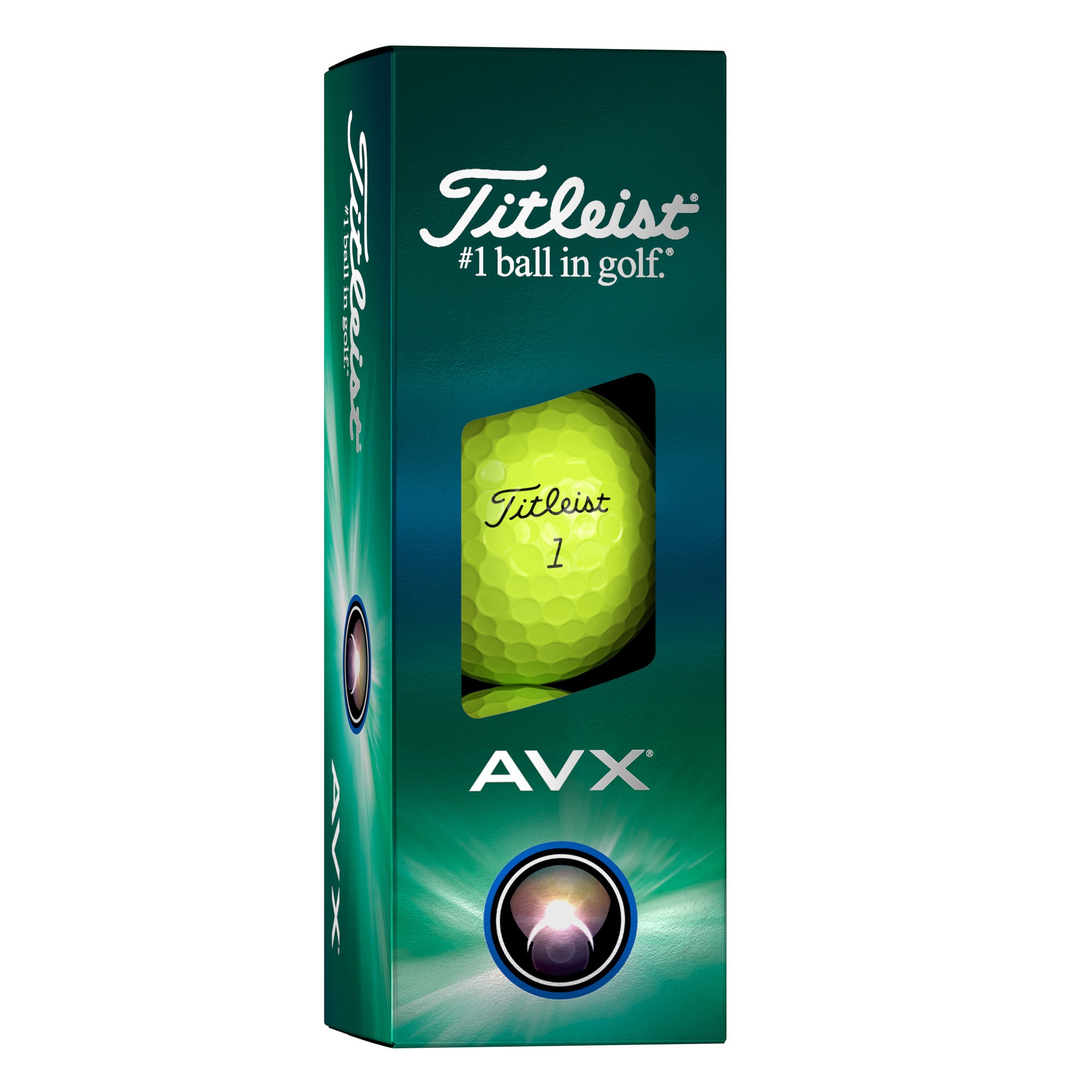 Titleist AVX Yellow - Buy 3 DZ Get 1 DZ - Custom Text Imprint