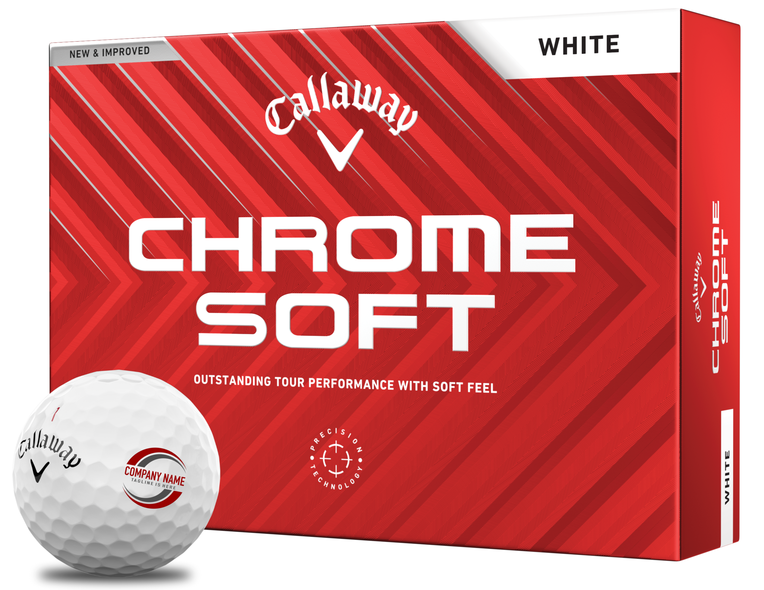 Callaway Chrome Soft - Custom Logo Imprint