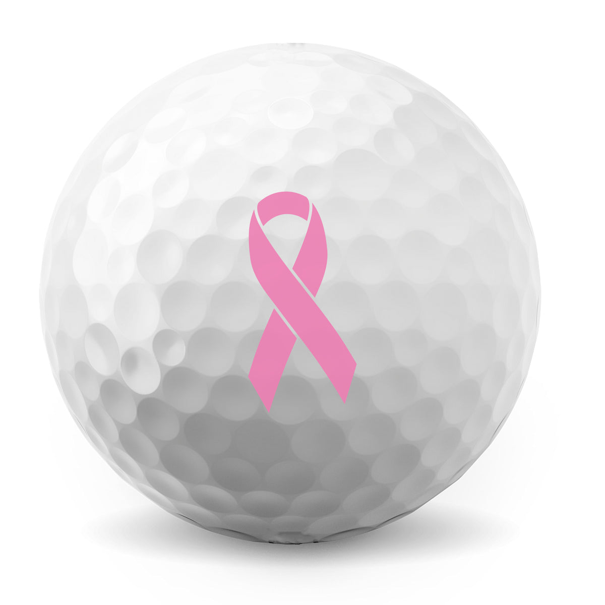 Diamond Ice Orange Color Golf Ball Cancer Awareness