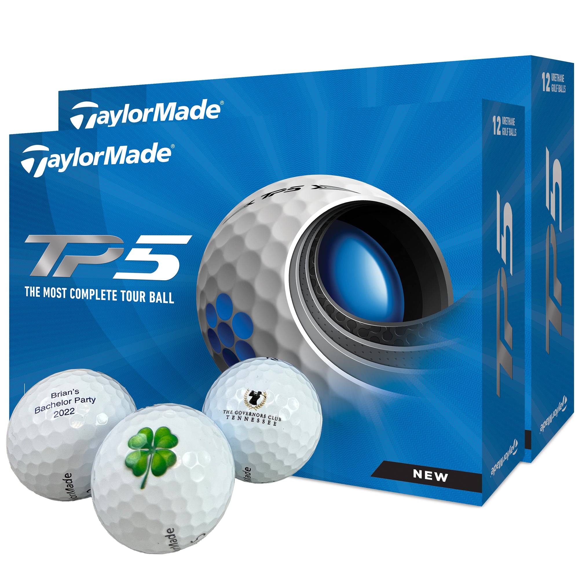 TaylorMade 2021 TP5 pix Golf Balls