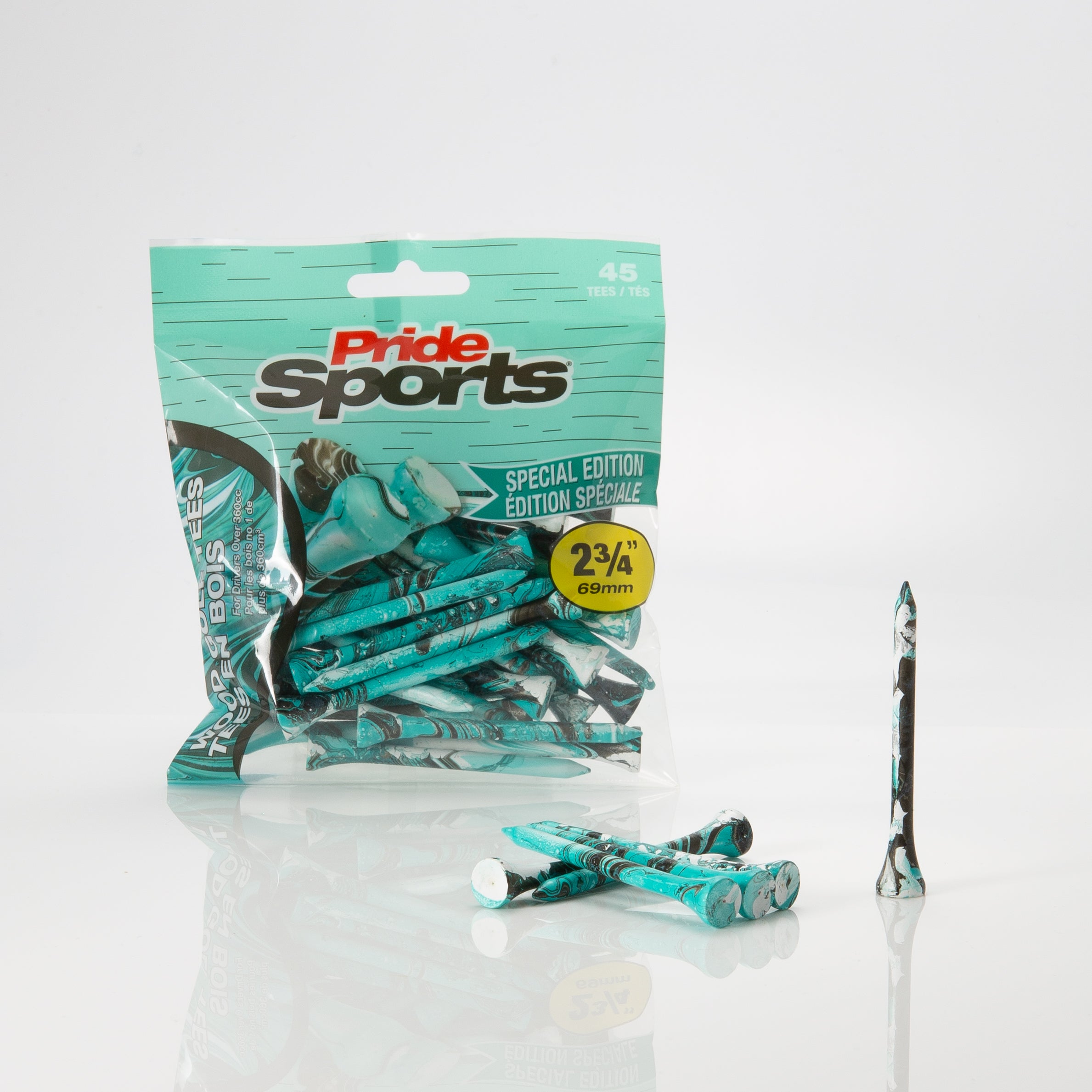 Pridesports  Special Edition Paint Splatter (Turquoise/Black) - Available in 2 sizes