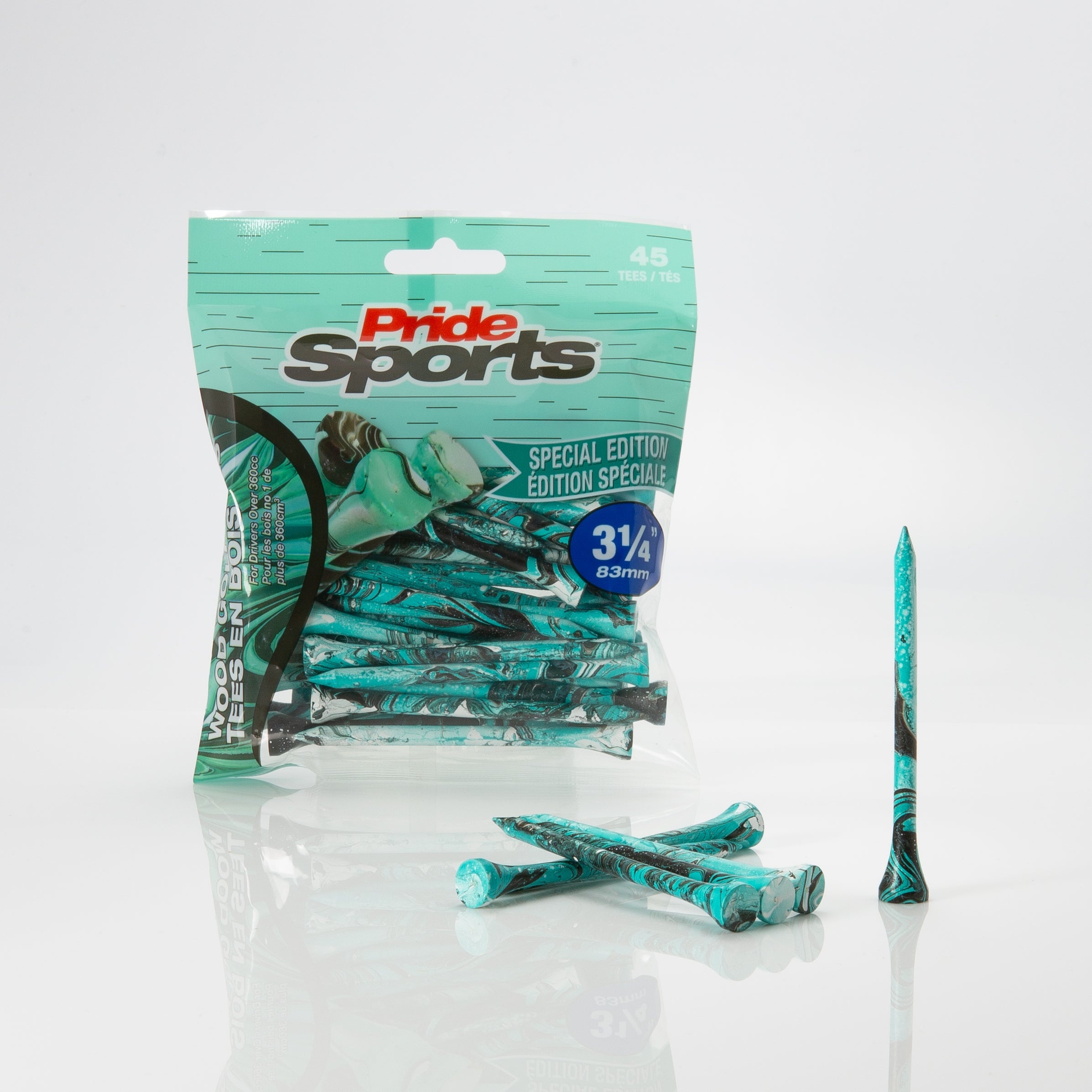 Pridesports  Special Edition Paint Splatter (Turquoise/Black) - Available in 2 sizes