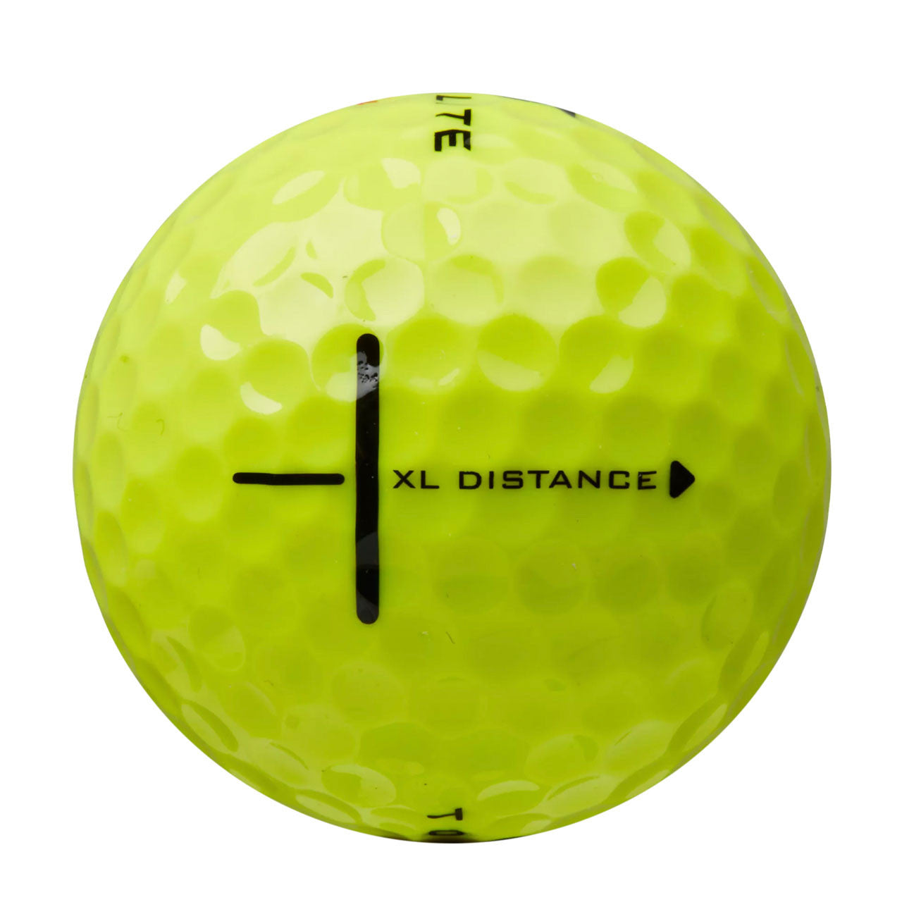 Top Flite XL Distance Golf Balls - Yellow - Plain